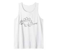 Stegosauria. Dinosauri da colorare Canotta