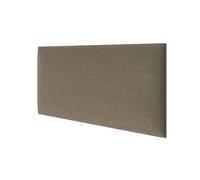 STEGU Basic 1, Pannello Parete Imbottito 3D Antiurto con Schiuma, Cuscino Acustico Testiera in Microfibra, Rivestimento Murale Decorativo Morbido, 60 x 30 cm, Marrone