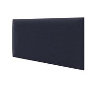 STEGU mollis Basic 01 - Pannello decorativo da parete, pannello acustico, isolamento acustico, testiera, montaggio senza foratura, interno in jersey, 60 x 30 cm, blu navy