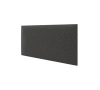 STEGU mollis Basic 01 - Pannello decorativo da parete, pannello acustico, isolamento acustico, testiera, montaggio senza foratura, interno in jersey, 60 x 30 cm, grigio scuro
