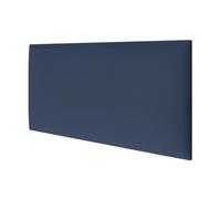 STEGU mollis Basic 01 - Pannello decorativo da parete, pannello acustico, isolamento acustico, testiera, montaggio senza foratura, interno in velluto a coste, 60 x 30 cm, blu navy