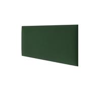 STEGU mollis Cordia Evergreen Pannello murale decorativo | Pannello acustico | Isolamento acustico | Testina del letto | Montaggio senza foratura | Velluto a coste | Interni | 60x30 cm | Verde