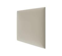 STEGU mollis Duo - Pannello decorativo da parete, pannello acustico, isolamento acustico, testiera del letto, montaggio senza foratura, tessuto intrecciato | interno | 30 x 30 cm | cashmere beige