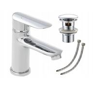Laveo Appia rubinetto per lavabo verticale cromo BLP022D