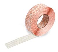 STEIER 3328000 - Punti adesivi, 80 mm, resistenti ma rimovibili, in carta speciale, fino a + 100 gradi, 500 pezzi (grandi, rotondi e rimovibili), colore: Crema