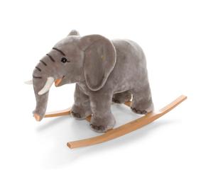 Steiff 048944 - Trampili L'Elefante a Dondolo, 70 cm, Grigio