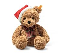 Steiff - 113239 - Orso morbido Cuddly Friends Teddy Jimmy - Christmas - 30 cm - Tobacco Brown