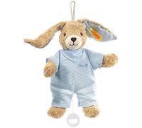 Steiff 237515 - Hoppel Il Coniglio Musicale Peluche, 20 cm, Blu