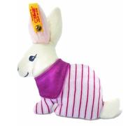 Steiff 237539 - Coniglietta di Peluche con Sonaglio, 15 Cm