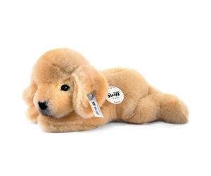 Steiff 280160 - Lumpi - Golden Retriever Cucciolo, sdraiato, 22 cm