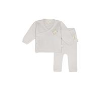STEIFF Baby Set Cardigan e pantaloni in maglia 2 pezzi grigio chiaro | 68