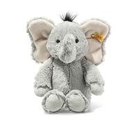 Steiff Friend originale Ella Elefante, Soft Cuddly Friends, circa 30 cm, peluche bottone sull'orecchio, per neonati fin dalla nascita, Colore grigio, 064982
