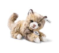 Steiff Gatto Cat Animali Domestici-Lucy Il Gattino, Colore Marrone, 18 cm, 099663