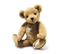 Steiff Lio orsacchiotto marrone, 35 cm, Teddies for Tomorrow, orsacchiotto di peluche, morbido peluche per giocare e coccole, lavabile in lavatrice