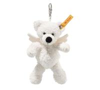Steiff Lotte Orsacchiotto Angelo Custode, morbido ciondolo in peluche con ali d’angelo e moschettone, per borsa e zaino, idea regalo, lavabile in lavatrice