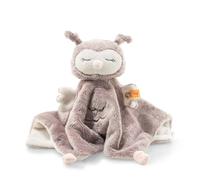 Steiff Ollie - Asciugamano con gufo, 26 cm, morbido e lavabile