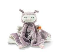 Steiff Ollie - Asciugamano con gufo, 26 cm, morbido e lavabile