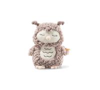 Steiff Peluche Civetta Ollie, dolce animale di stoffa per bambini, bambine e neonati da 0 mesi, Friends, pupazzo di 23 cm, beige, 241833