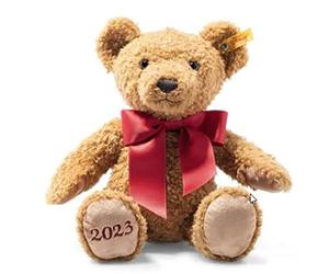 Steiff Orsacchiotto Cosy Year 2023 - 34 cm - Marrone oro 113901, Digione
