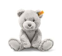 Steiff Peluche Orsetto Bearzy 241543 – Soft Cuddly Friends – 28 cm – Grigio chiaro – da 0 mesi