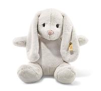 Steiff Peluche coniglietto Hoppie, simpatico peluche per ragazzi, ragazze e bambini a partire da 0 mesi, orecchie lunghe, Soft Cuddly Friends, peluche piccolo 38 cm, 080487