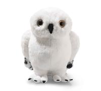 Steiff Peluche Edvige la Civetta, Harry Potter, dolce animale di stoffa con occhi di plastica, bambini, bambine, amici, pupazzo 21 cm, bianco, 024214