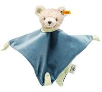 Steiff, peluche Friend-Finder, orsetto con copertina con carta frusciante, colore crema/verde/petrolio