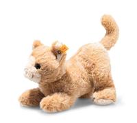 Steiff Soft Cuddly Friends Cassie Gatto - 26 cm - Peluche per Bambini, Morbido e Avvolgente, Lavabile, Biondo Rosso (099182), Colore