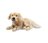 Steiff Peluche Golden Retriever Andor, dolce animale di stoffa con occhi in plastica per bambini e bambine, pupazzo di 45 cm, marrone chiaro, 076947