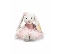 Steiff Hoppie - Coniglietto da balletto, 30 cm, colorato, peluche con orecchie da balletto, per coccolare e giocare, per ragazze e ragazzi, lavabile in lavatrice