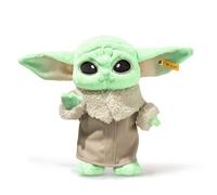 Steiff Peluche Star Wars Grogu, simpatico peluche per ragazzi, ragazze e bambini a partire da 0 mesi, Friends, 25 cm, verde, 024795