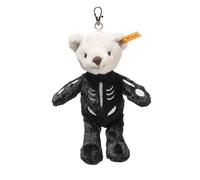 Steiff Portachiavi Orsetto Mr. Bones, Tenero Pupazzo, Bambini, Ragazzi e Ragazze, Friends, Ciondolo di Peluche 16 cm, Multicolore, 112720