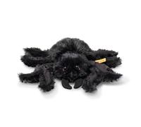 Steiff Ragno Cobweb, Tenero Pupazzo, Bambini, Ragazzi e Ragazze, Friends, Animale di Peluche 14 cm, Piccolo, Nero, 061721