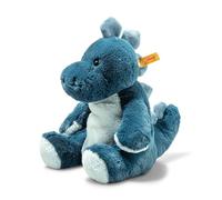 Steiff Schott Stegosaurus - Peluche a forma di dinosauro, 28 cm, morbido peluche per la pelle delicata dei bambini, lavabile in lavatrice