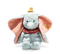 Steiff Soft Cuddly Friends Disney Originals Dumbo-Peluche per Bambini, Morbido e Avvolgente, Lavabile, Azzurro (024559), Colore, 30 cm