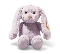 Steiff Tilda - Peluche a forma di coniglio, 20 cm, colore: viola, con orecchie pieghevoli, Soft Cuddly Friends, morbido peluche per coccole e giocare, lavabile in lavatrice