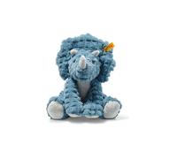 Steiff Friend Soft Cuddly Friends Dixi Triceratops, Colore Blu, 28 cm, 087806