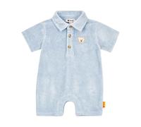 Steiff Tuta da gioco taglia EU 74 blu chambray, body per neonati, ideale per l'uso quotidiano, tutina da gioco, morbido e confortevole, lavabile in lavatrice
