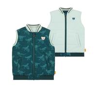 Steiff Wendeweste Gilet Reversibile, Atlantic Deep, 110 Bambini e Ragazzi