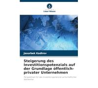 Steigerung des Investitionspotenzials auf der Grundlage öffentlich-privater Unternehmen: Perspektiven für das Investitionspotenzial wirtschaftlicher Netzwerke