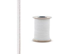 STEIGNER Cordone Isolante in Fibra Ceramica SKD01-12, Sigillante Bianco Resistente a temperature fino a 1260 ° C, 12x12, 3 m