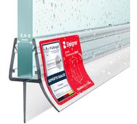 STEIGNER Guarnizione Doccia Per Vetro Spessore 3,5/4/5 mm PVC Trasparente UK13