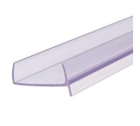 STEIGNER Guarnizione PVC per zoccolo cucina 15mm / 16mm / 17mm, longitud 150cm, Transparente