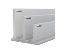 Steigner SDD02 Guarnizione per porte di cabine doccia, in silicone, con labbro deflettente