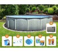 Steinbach Piscina Grande Set Round Ø 549 x 135 cm - Set Completo Medium - 1 set