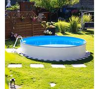 Steinbach Piscina Set Nuovo, Bianco, 450 x 450 x 120 cm, 17200 L, 011111