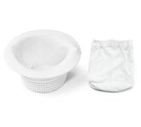 Steinbach Rete Skimmer per filtraggio fine dello Skimmer, Contenuto: 12 reti, 060919, Colore: Bianco