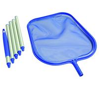 Steinbach Skimmer Pulizia della Piscina con 1,5 mm di palo in Alluminio, per Asta telescopica, Blu, 240x320 mm