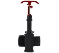 Steinbach 060020 - Valvola di intercettazione per Tubo Flessibile, Diametro 38 mm, Filettatura Maschio 1,5"