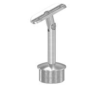 STEINBACHER© | supporto corrimano in acciaio inox per 42,4x2,5mm, giunto, piastra 42,4mm, V2A